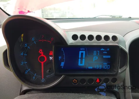 2012 Chevrolet Sonic 2Lt из США, поврежденный, VIN 1G1JC5SHXC4104562